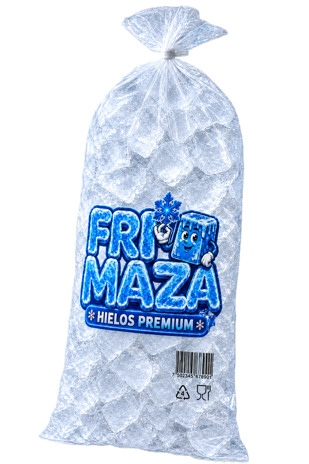 Bolsa de hielo FRIMAZA frontal